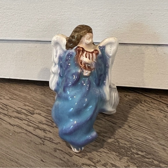 Vintage 1983 Avon Love Birds Doves and Angels Candle Huggers/Napkin Holder - Picture 11 of 14